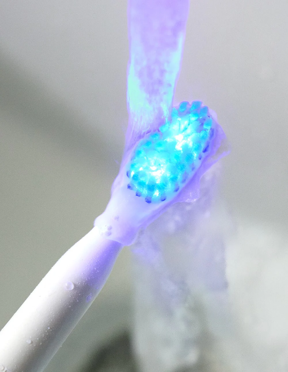 Vibrite® BLUE LED Light Toothbrush Replacement Brush Heads (Set of 3) - Image 5